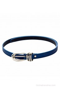 Skyways Blue Non Leather Women Belt